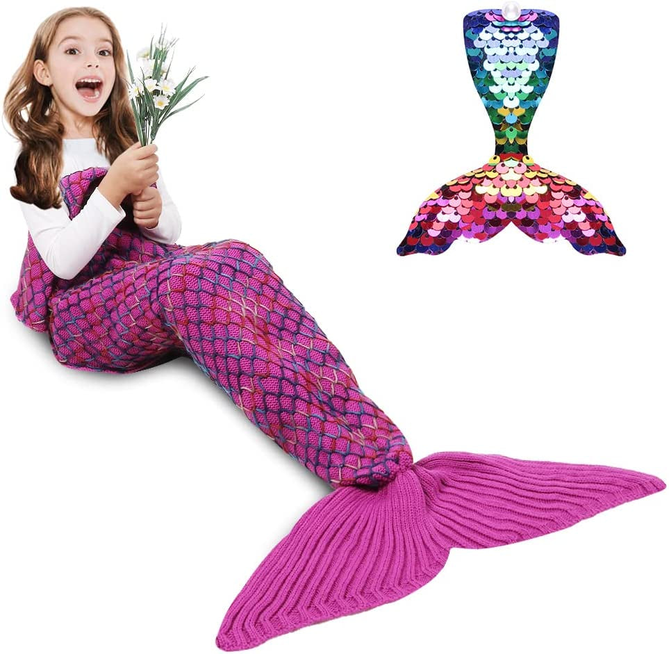 Snuggle Up in Dreamy Mermaid Tail Blanket Magic