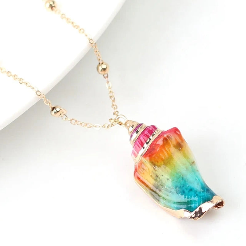 33 Styles Bohemian Sea Shell Charm Necklace