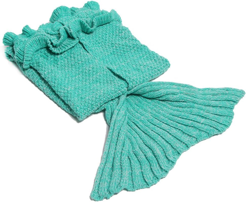 Snuggle Up in Dreamy Mermaid Tail Blanket Magic