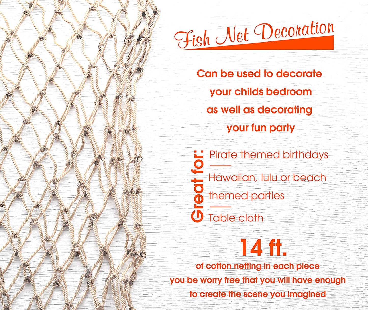 Set Sail for Adventure: Nautical Fish Net Decor