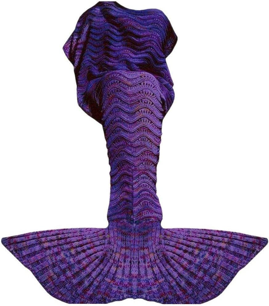 Cozy Up in Enchanted Comfort: Mermaid Tail Blanket