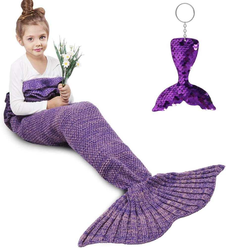 Snuggle Up in Dreamy Mermaid Tail Blanket Magic