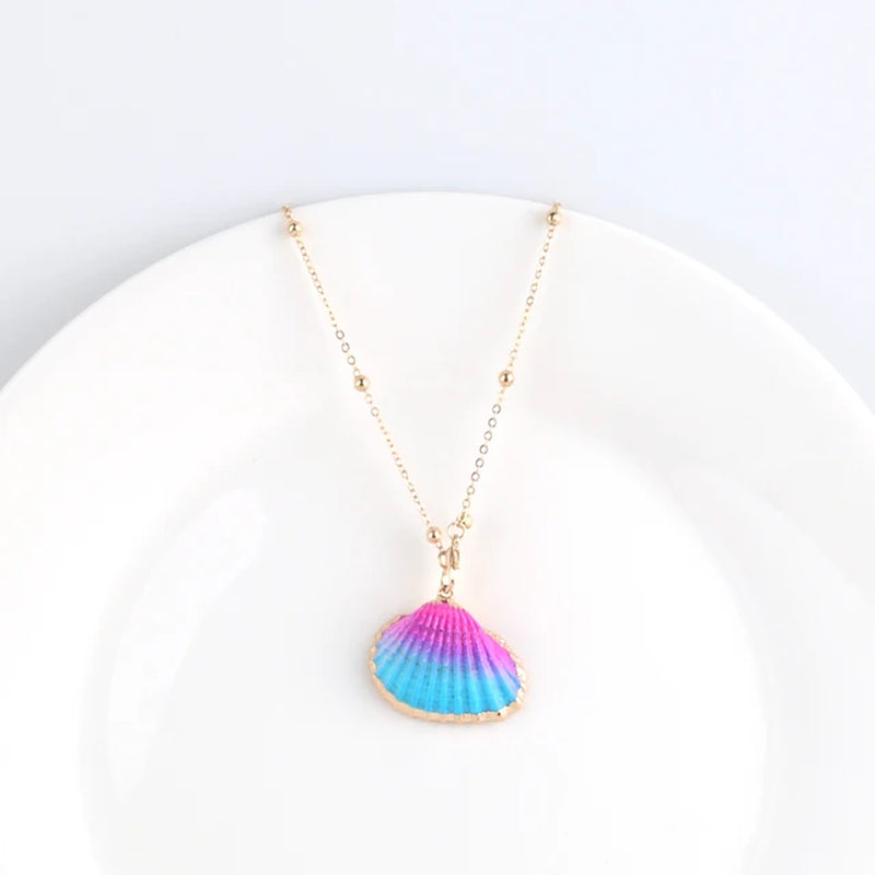 33 Styles Bohemian Sea Shell Charm Necklace