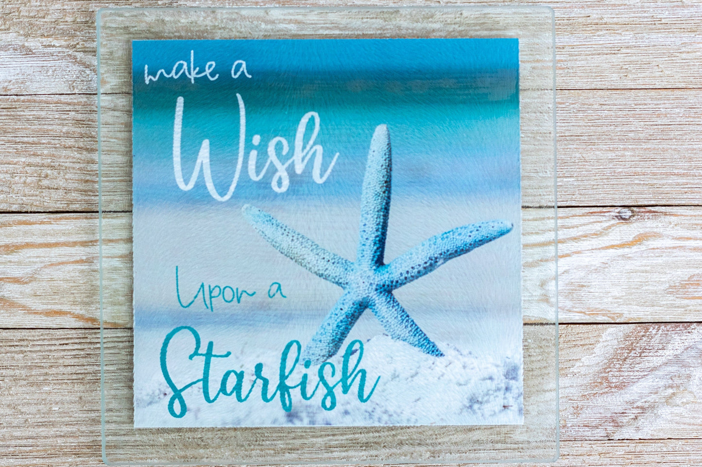 Coastal Chic Glass Trivet & Cutting Board