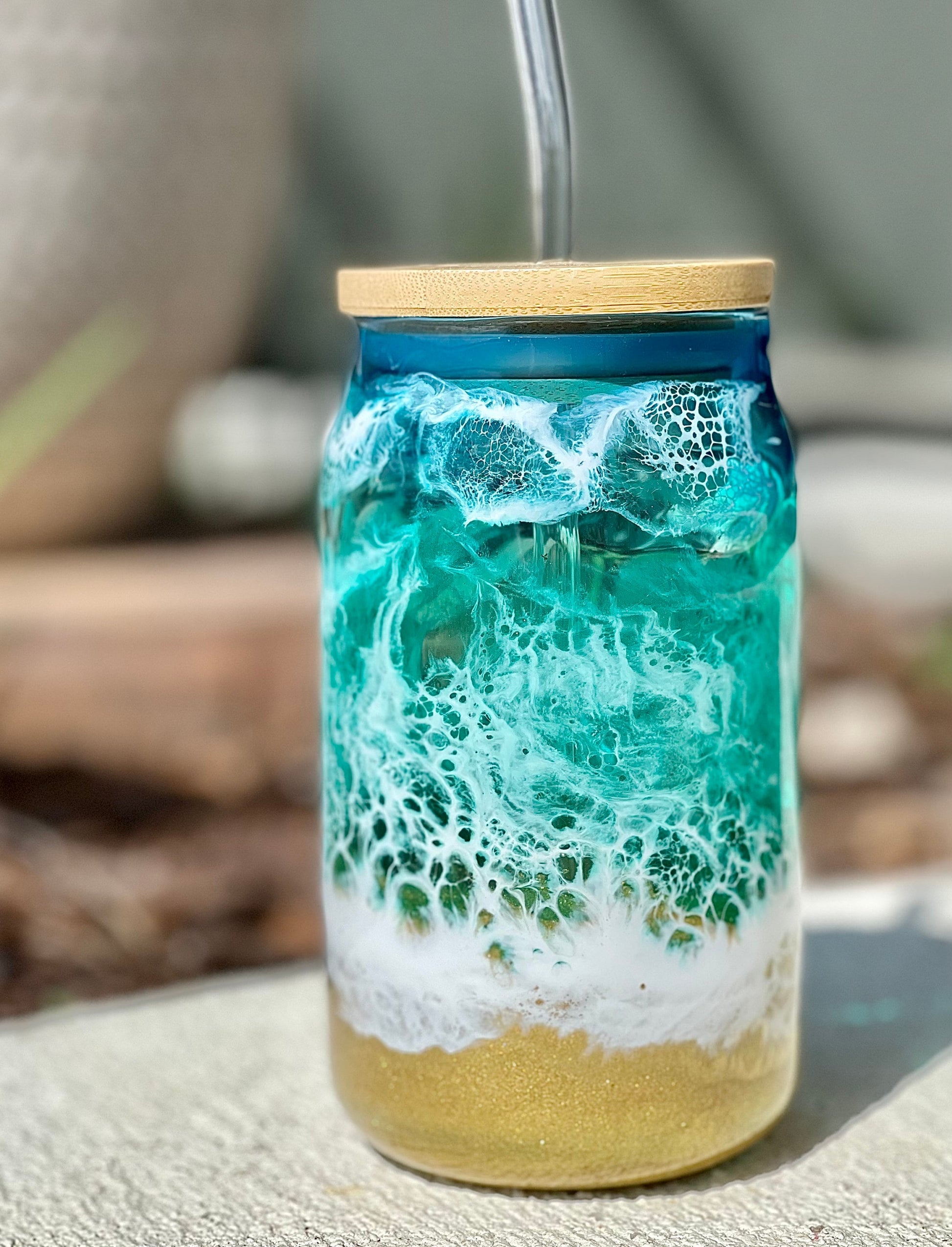 Coastal Bliss Beverage Glasses