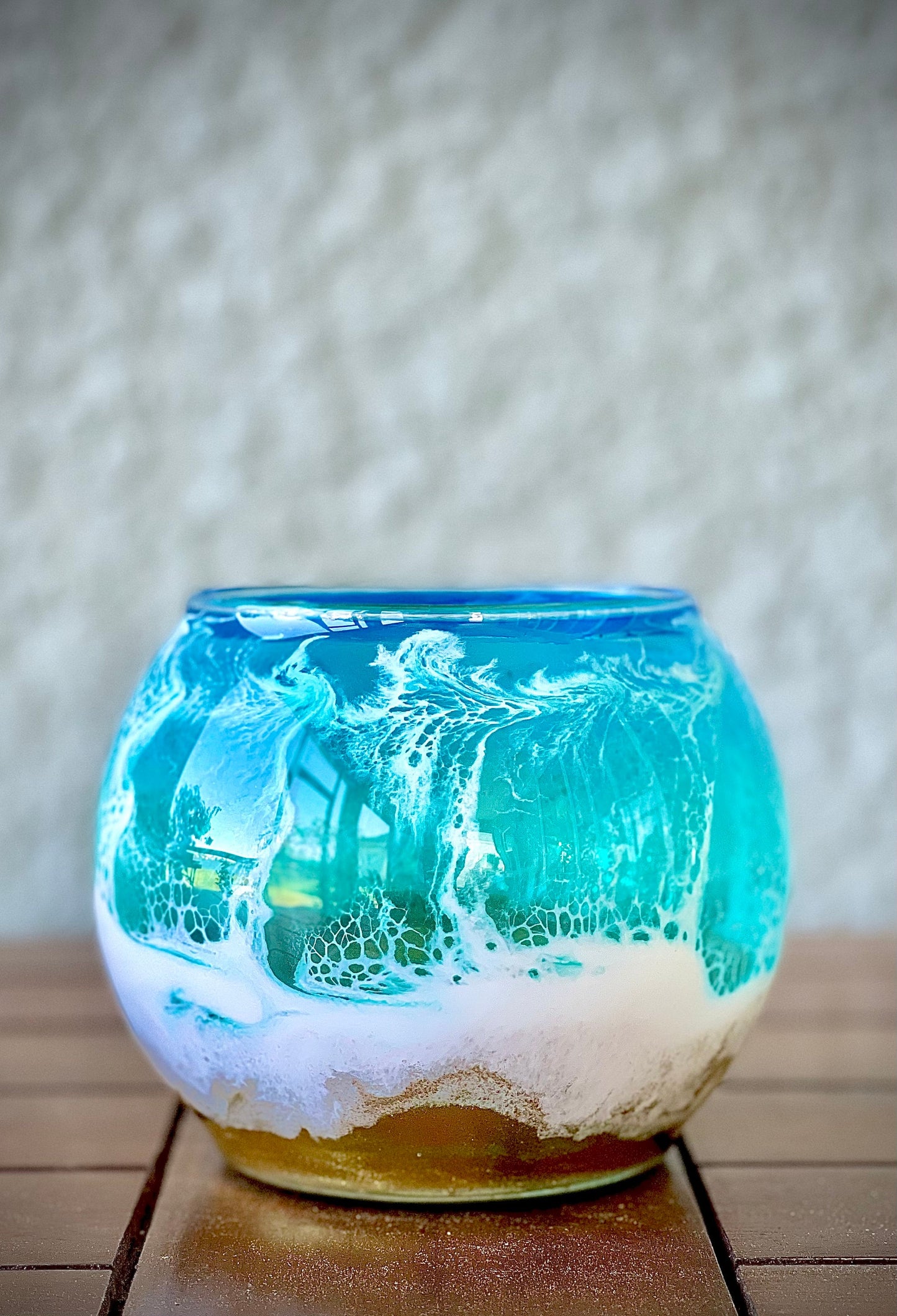 Ocean-Inspired Beach Candle Bowl