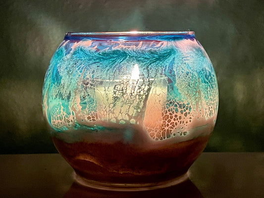 Ocean-Inspired Beach Candle Bowl