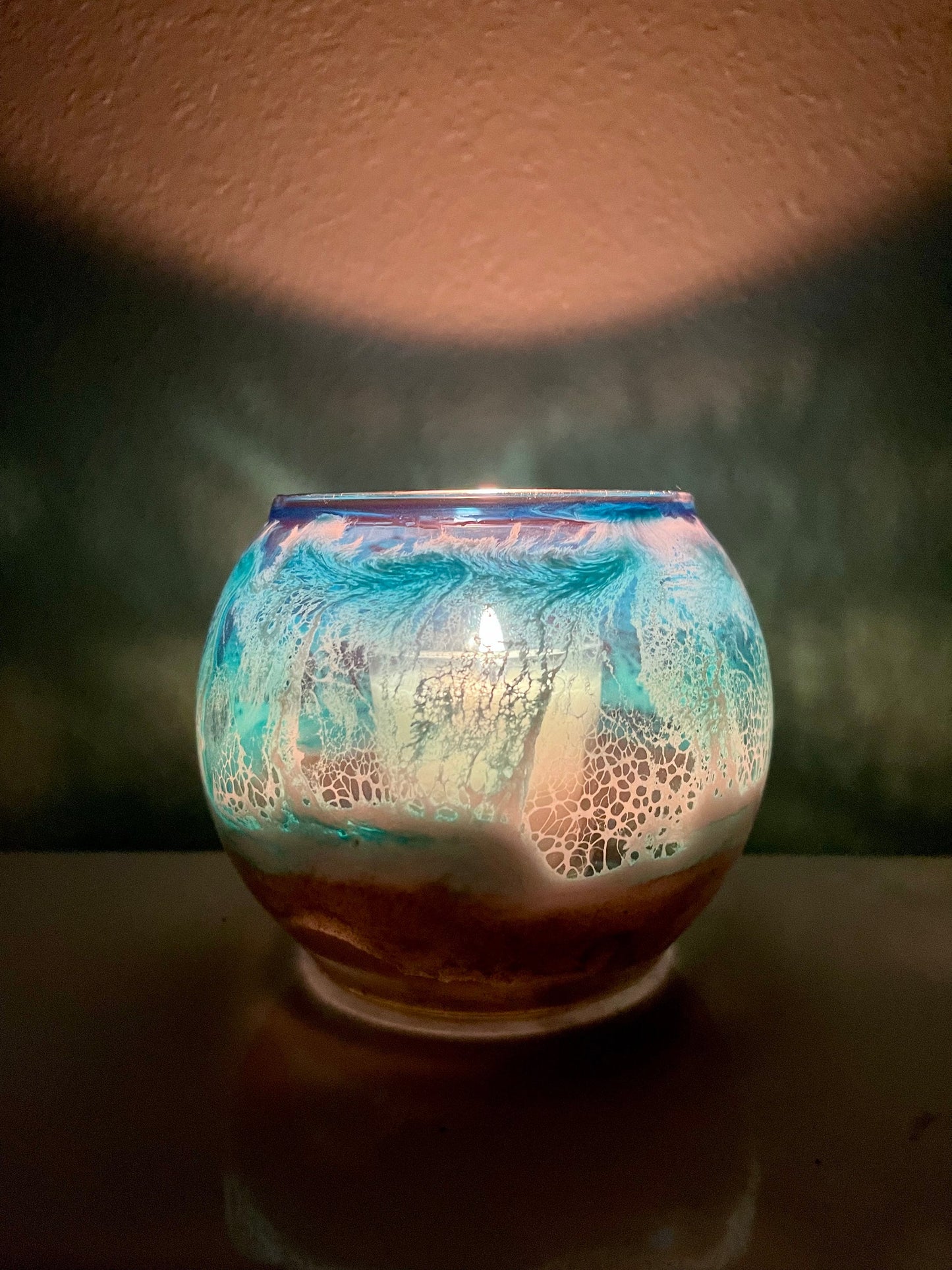 Ocean-Inspired Beach Candle Bowl